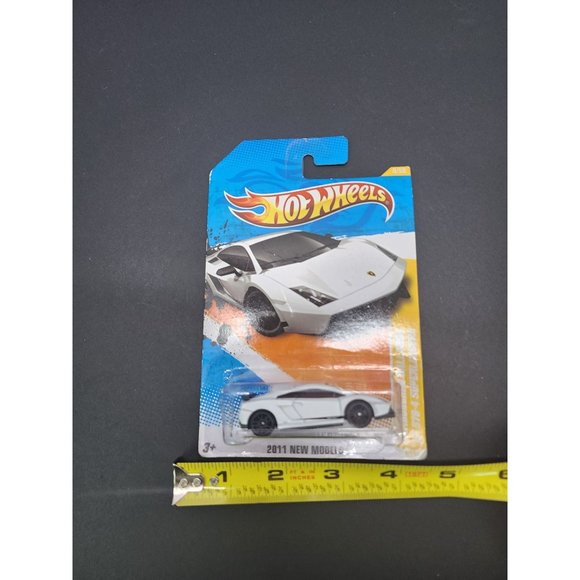 HOT WHEELS VHTF 2011 NEW MODELS LAMBORGHINI GALLARDO LP 570-4 SUPERLEGGERA New - Picture 9 of 10